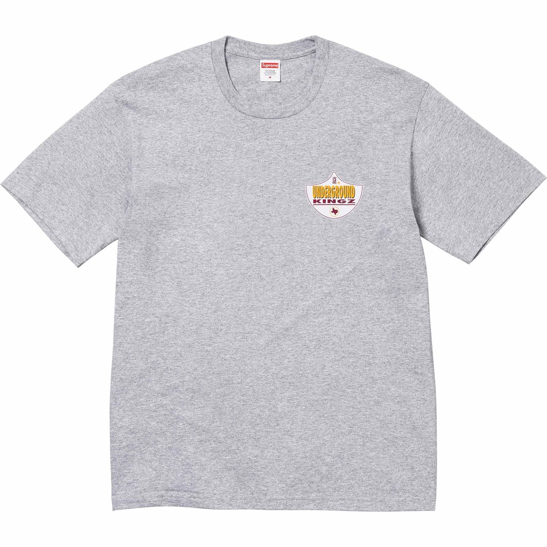Details on UGK Super Tight Tee Heather Grey from spring summer
                                                    2024 (Price is $48)