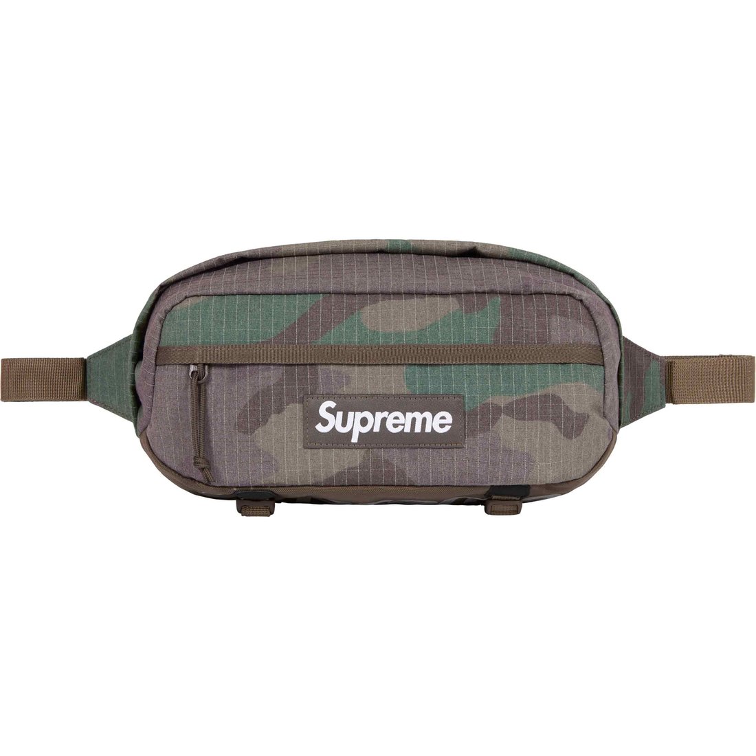 Details on Waist Bag Woodland Camo from spring summer
                                                    2024 (Price is $78)