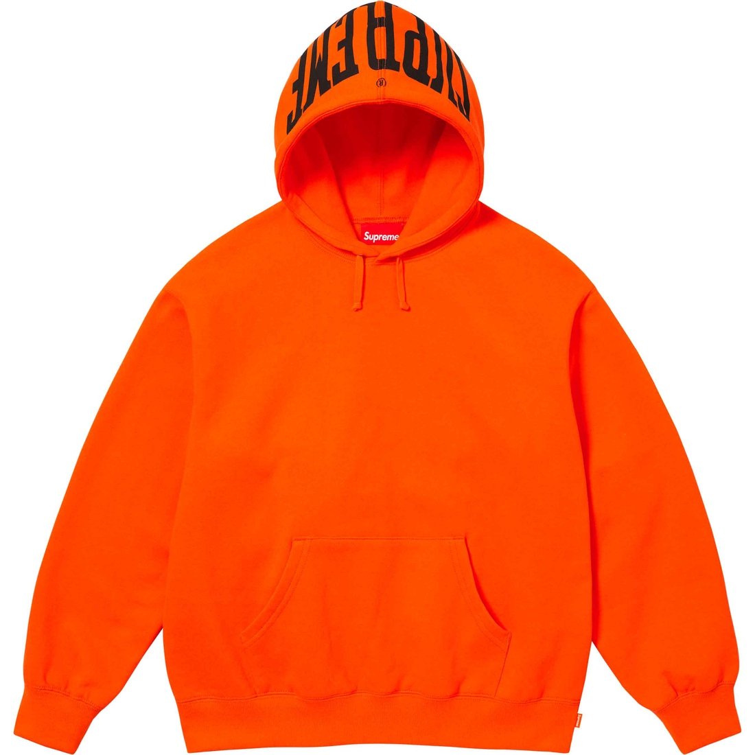 Details on Warm Up Hooded Sweatshirt Bright Orange from spring summer
                                                    2024 (Price is $158)