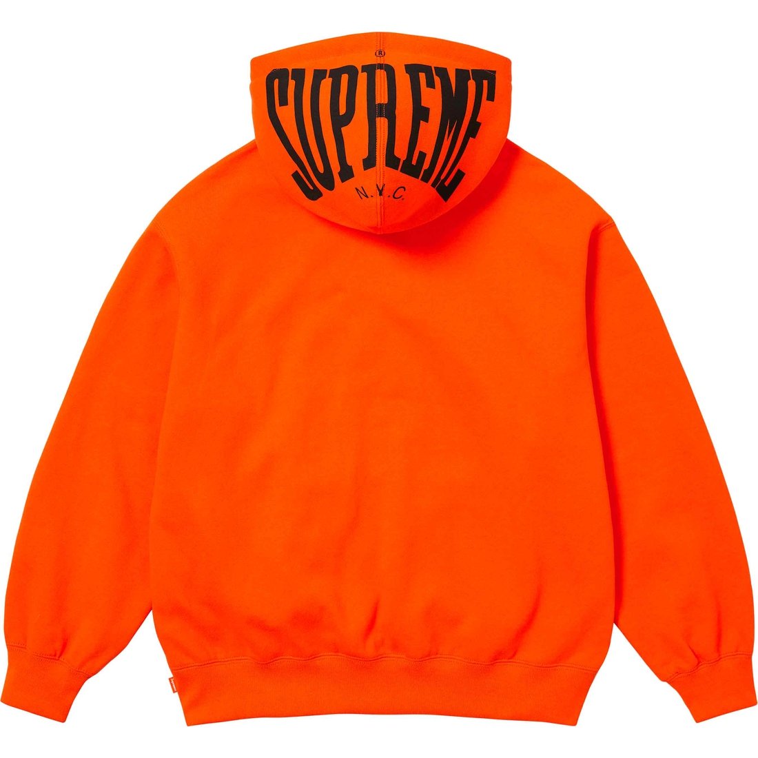 Details on Warm Up Hooded Sweatshirt Bright Orange from spring summer
                                                    2024 (Price is $158)