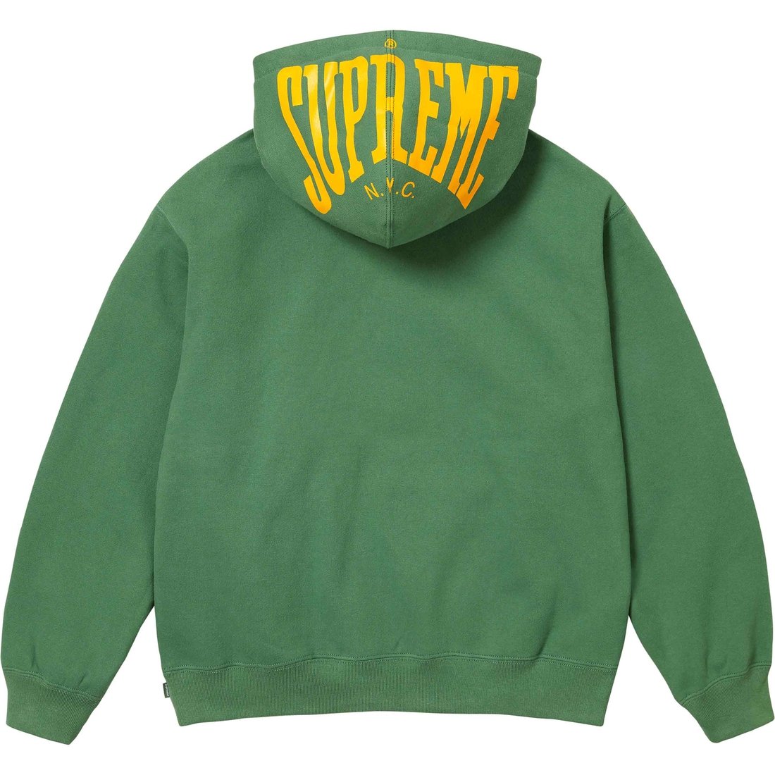 Details on Warm Up Hooded Sweatshirt Dusty Green from spring summer
                                                    2024 (Price is $158)