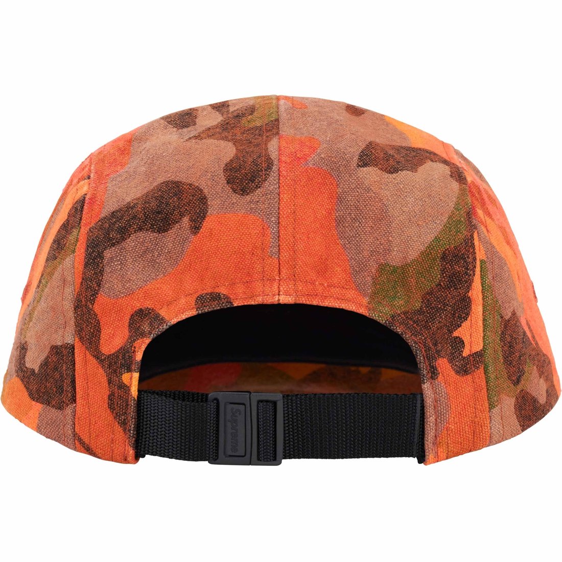 Details on Washed Canvas Camp Cap Orange Camo from spring summer
                                                    2024 (Price is $54)