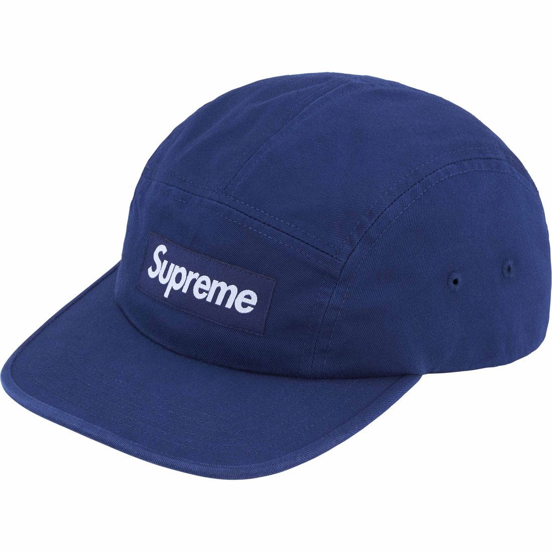 Details on Washed Chino Twill Camp Cap Navy from spring summer
                                                    2024 (Price is $48)