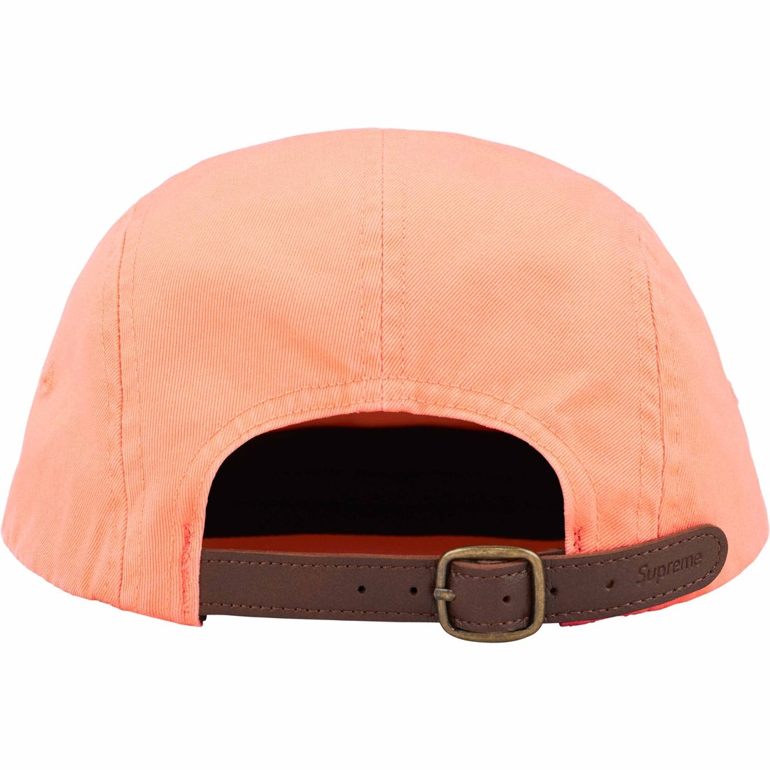 Details on Washed Chino Twill Camp Cap Peach from spring summer
                                                    2024 (Price is $48)