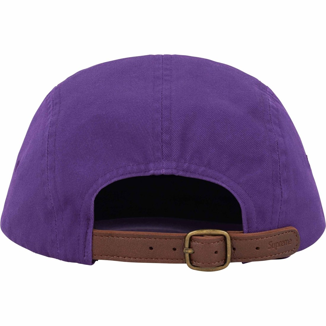 Details on Washed Chino Twill Camp Cap Purple from spring summer
                                                    2024 (Price is $48)