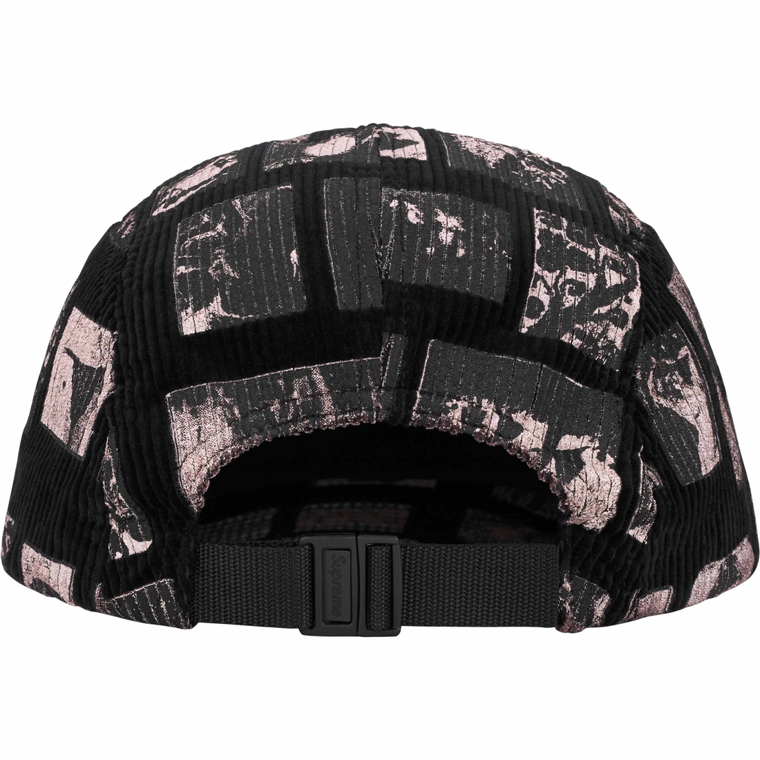 Details on Weirdo Dave Corduroy Camp Cap Black from spring summer
                                                    2024 (Price is $58)