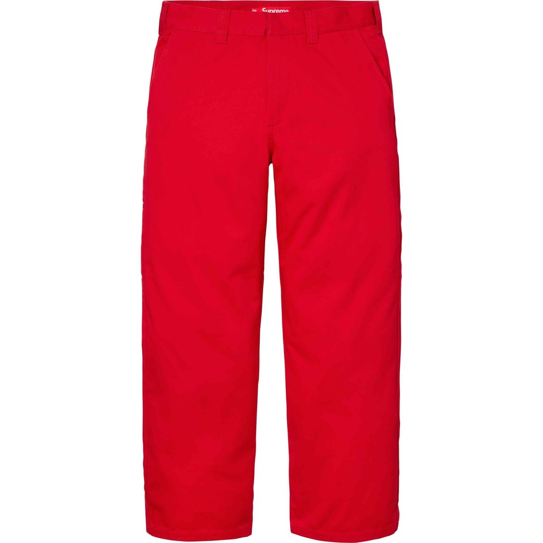 Details on Work Pant Bright Red from spring summer
                                                    2024 (Price is $128)