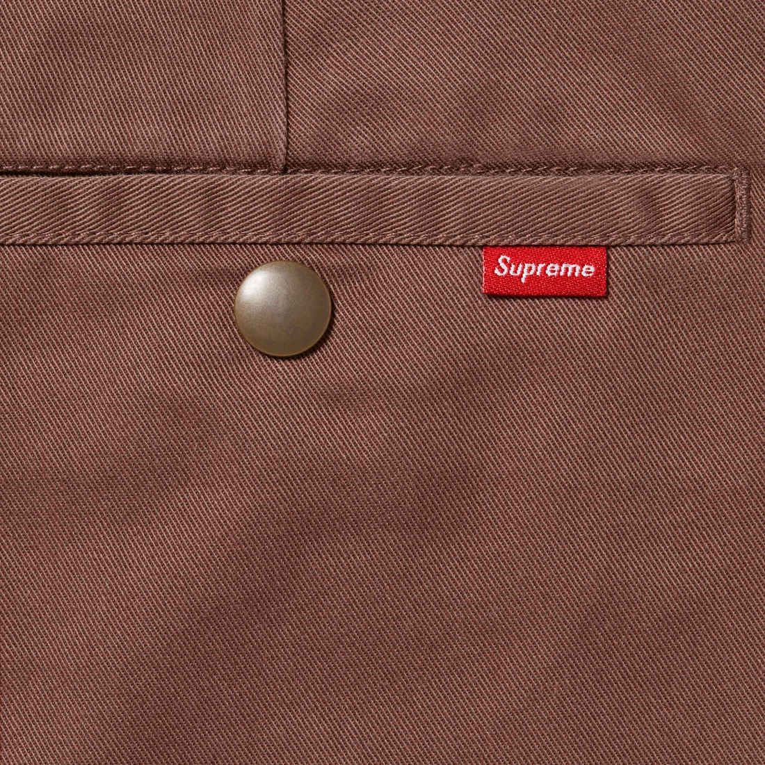 Details on Work Pant Brown from spring summer
                                                    2024 (Price is $128)