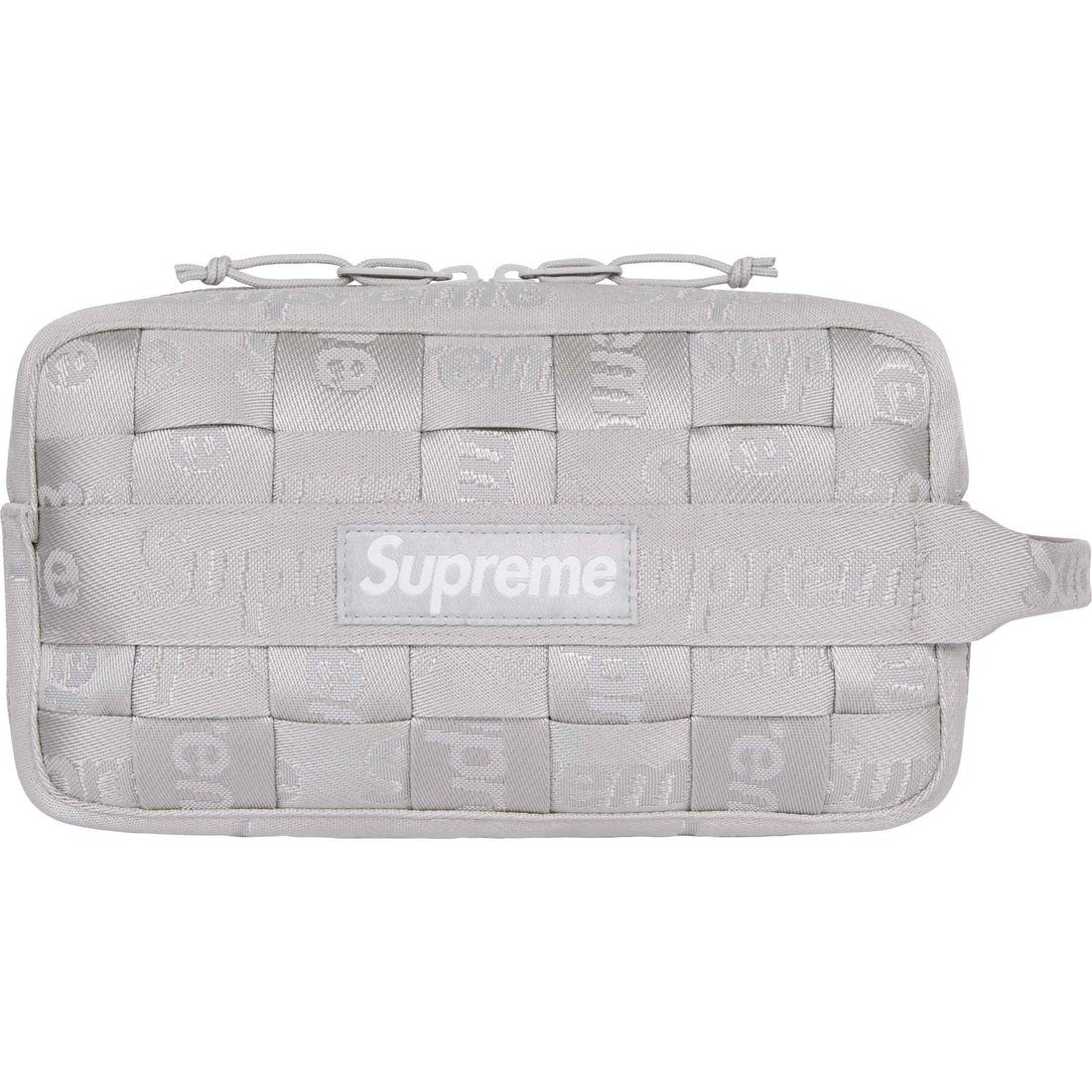 Details on Woven Utility Bag Grey from spring summer
                                                    2024 (Price is $78)