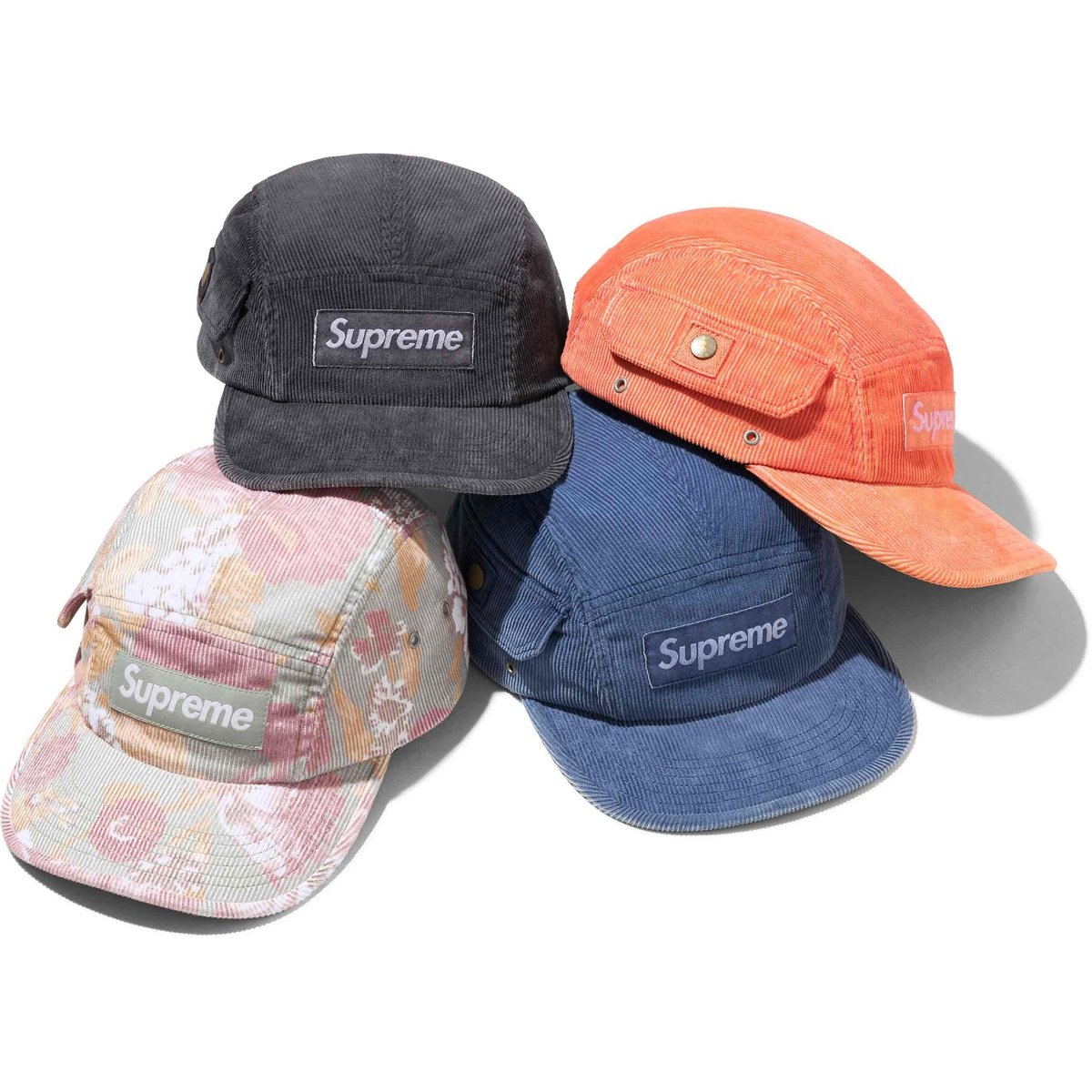 Details on Corduroy Pocket Camp Cap from spring summer
                                            2024 (Price is $54)