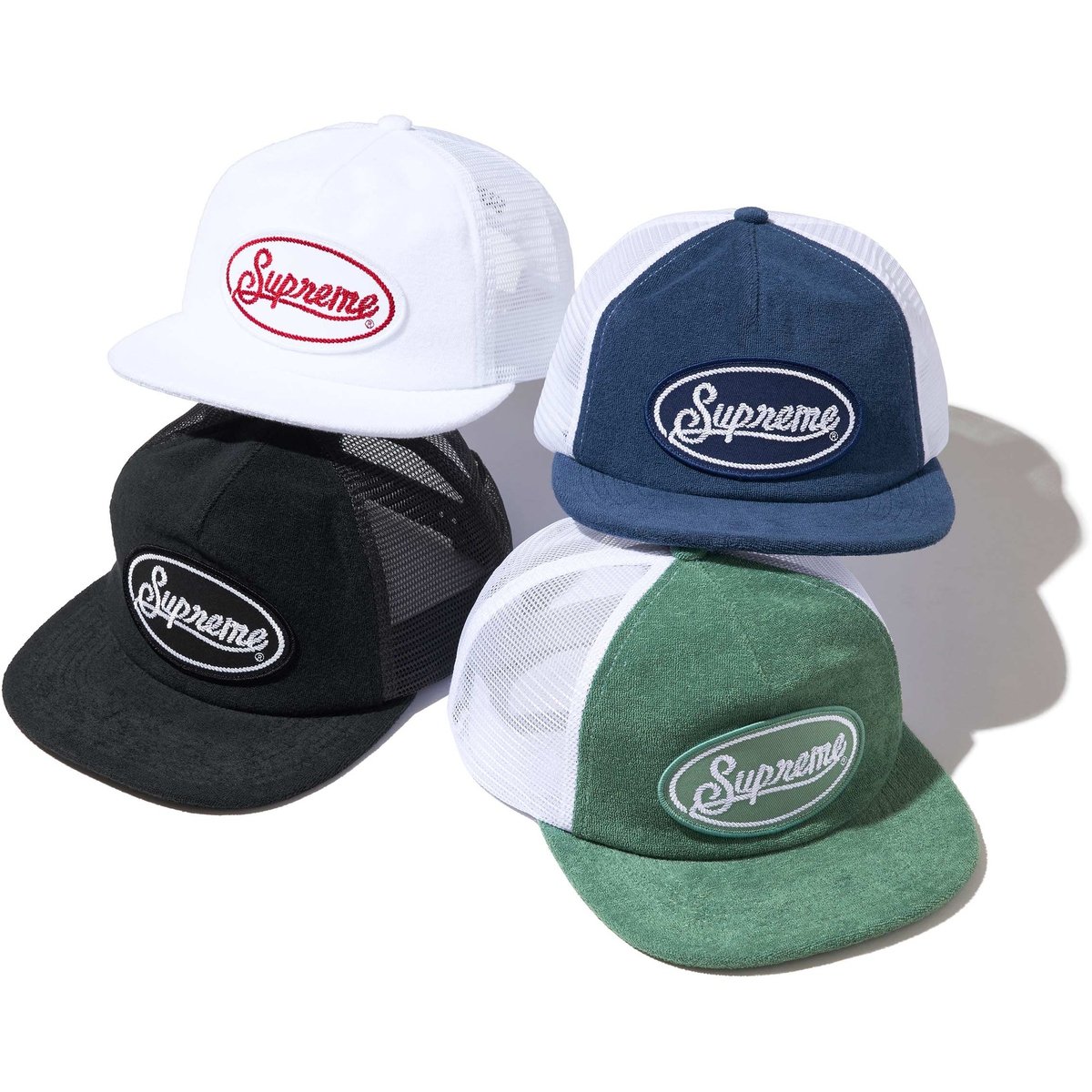 Supreme Terry Mesh Back 5-Panel releasing on Week 10 for spring summer 2024