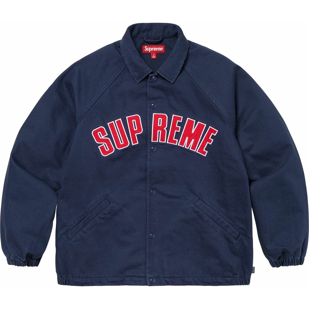 Details on Arc Denim Coaches Jacket  from spring summer
                                                    2024 (Price is $178)