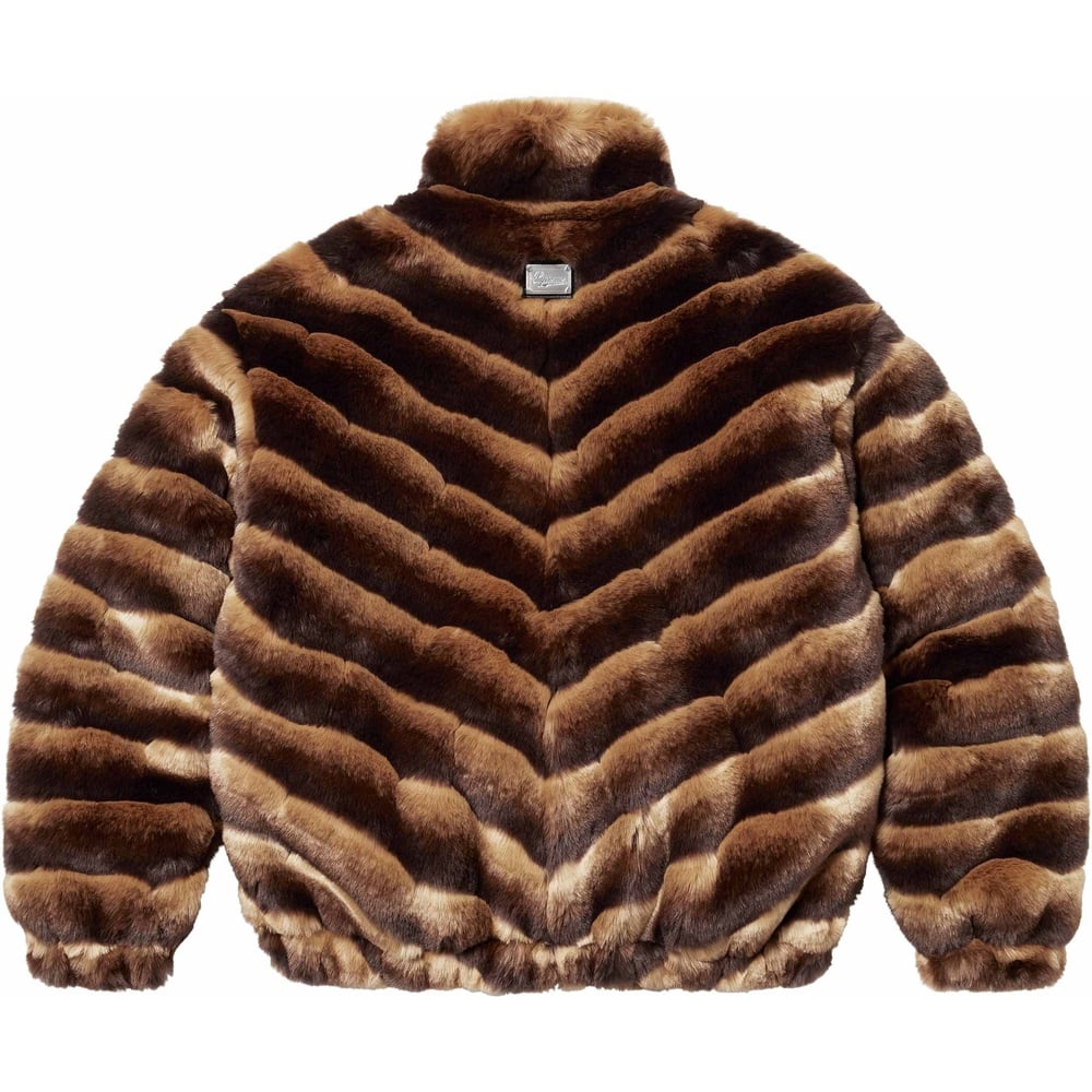 Details on Faux Fur Jacket  from spring summer
                                                    2024 (Price is $398)