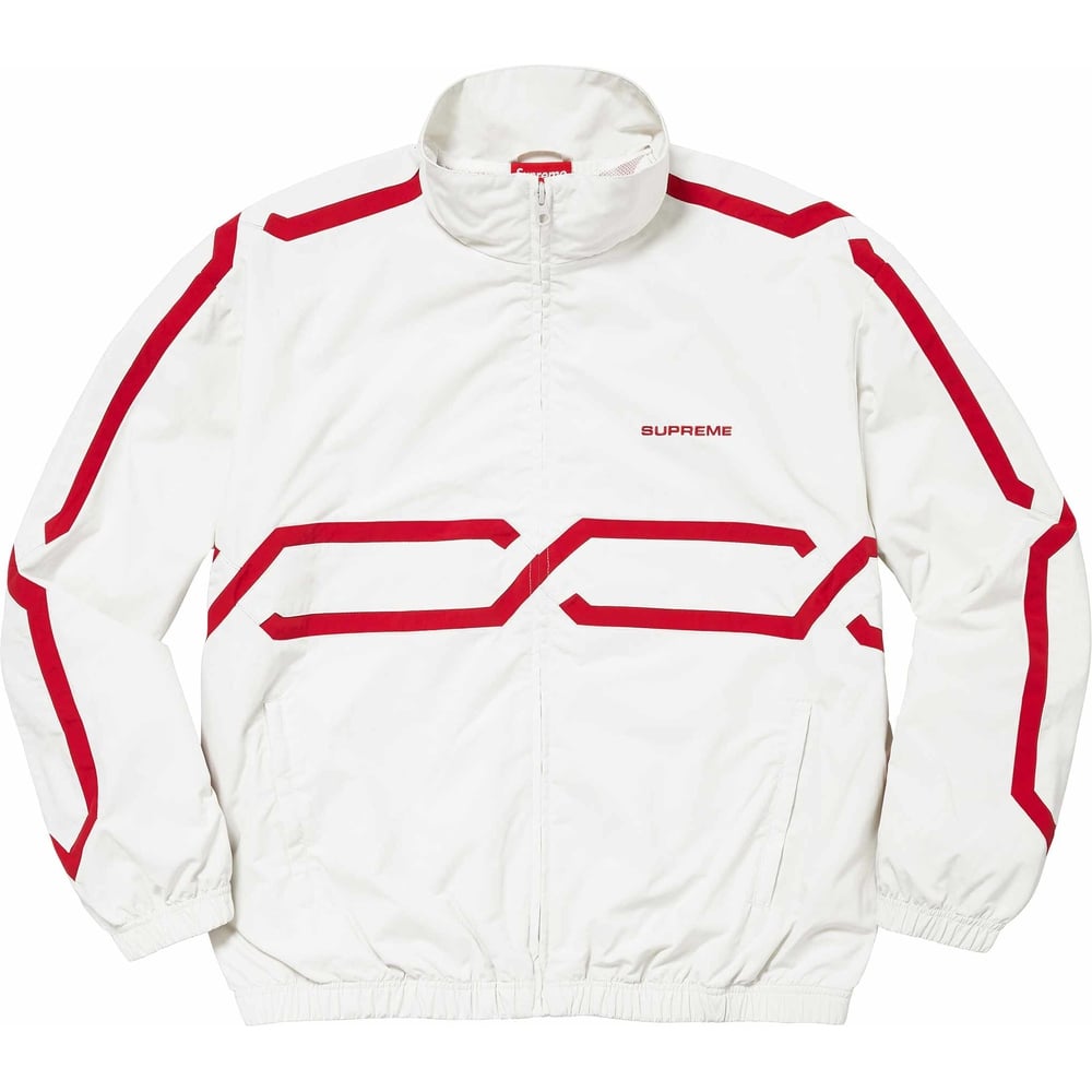 Details on Inset Link Track Jacket  from spring summer
                                                    2024 (Price is $178)
