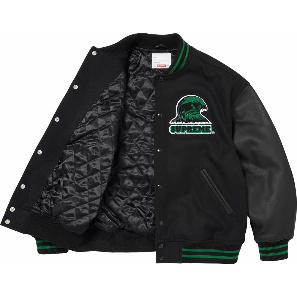 Details on Wave Varsity Jacket  from spring summer
                                                    2024 (Price is $568)