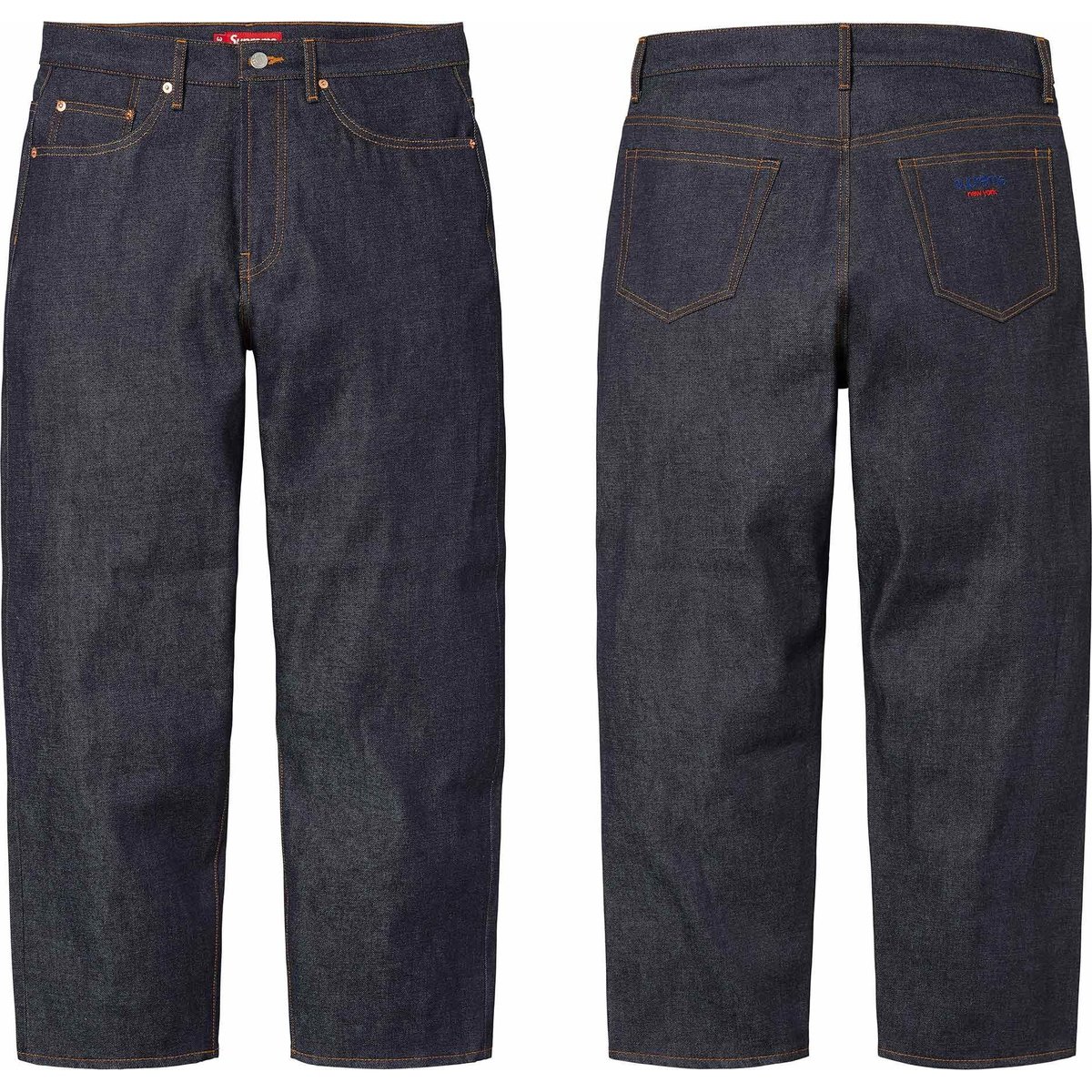 Details on Rigid Baggy Selvedge Jean from spring summer
                                            2024 (Price is $178)