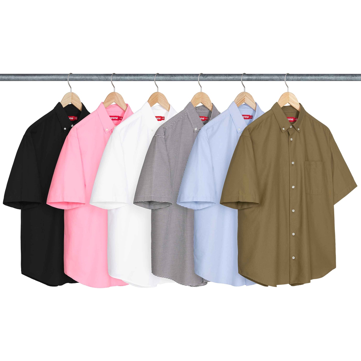 Supreme Loose Fit S S Oxford Shirt releasing on Week 8 for spring summer 2024