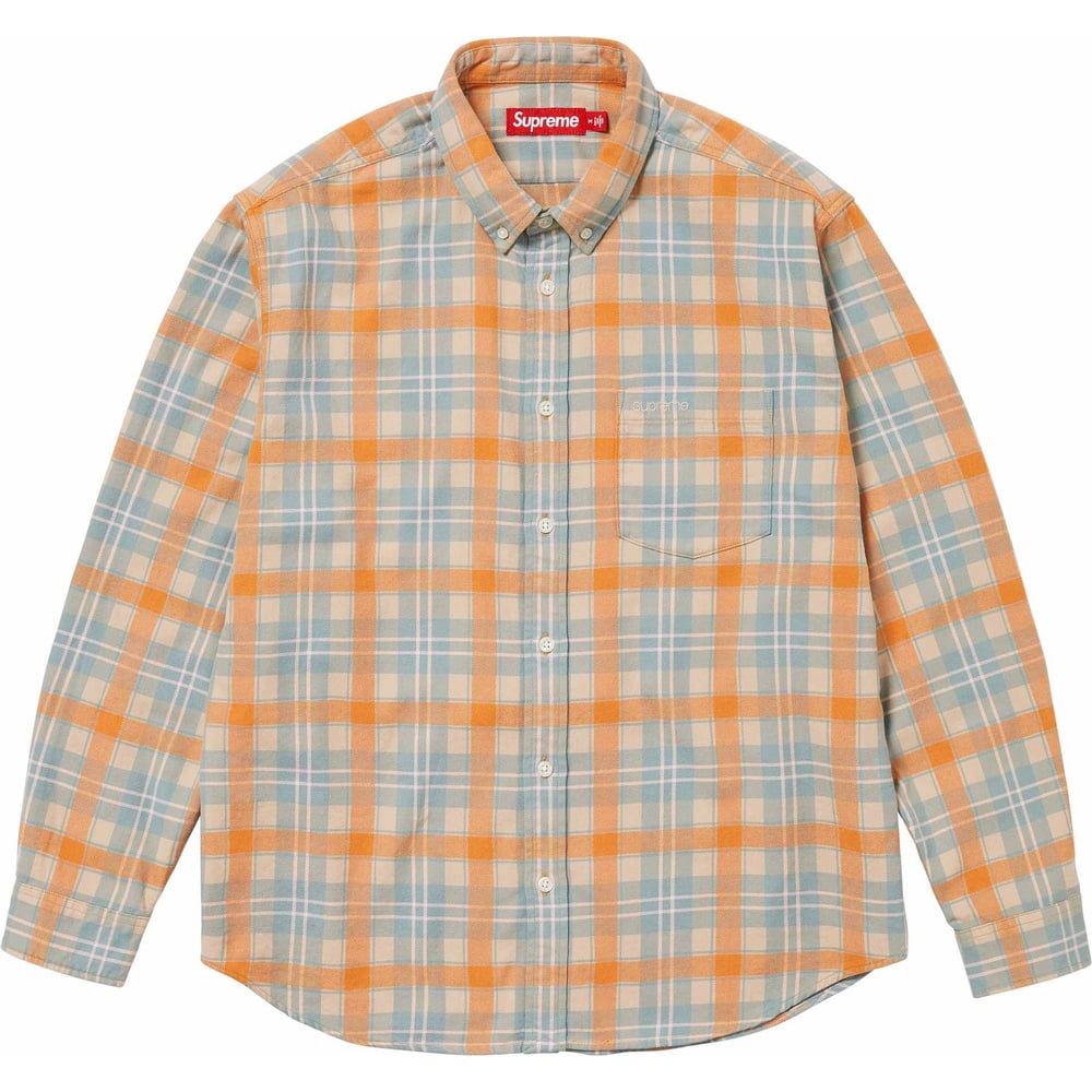 Details on Plaid Flannel Shirt  from spring summer
                                                    2024 (Price is $138)