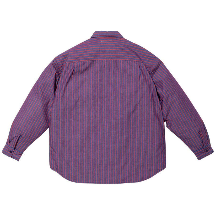 Details on Supreme MM6 Maison Margiela Padded Shirt  from spring summer
                                                    2024 (Price is $168)