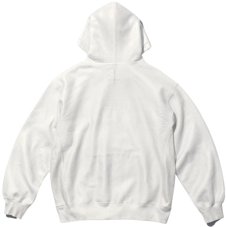 Details on Supreme MM6 Maison Margiela Foil Box Logo Hooded Sweatshirt  from spring summer
                                                    2024 (Price is $298)