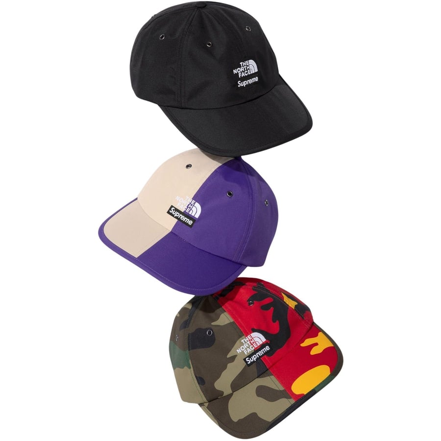 Details on Supreme The North Face Split 6-Panel from spring summer
                                            2024 (Price is $54)