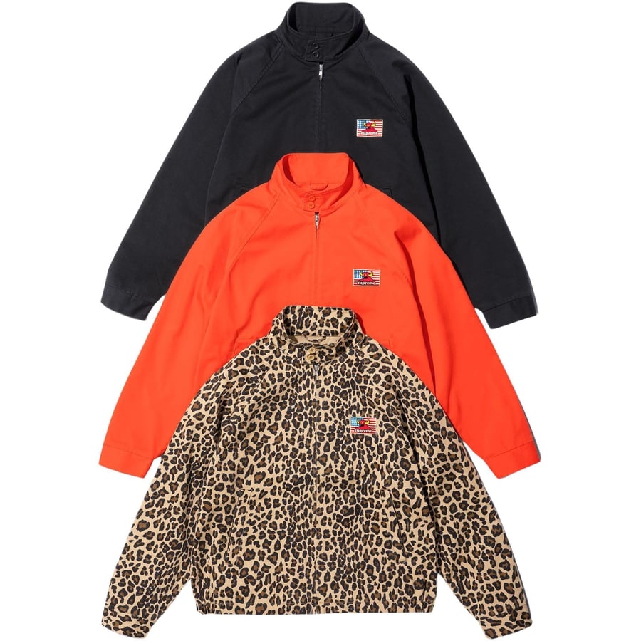 Details on Supreme Toy Machine Harrington Jacket from spring summer
                                            2024 (Price is $188)