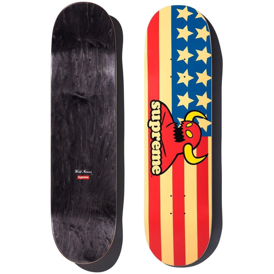 Details on Supreme Toy Machine Skateboard from spring summer
                                            2024 (Price is $68)