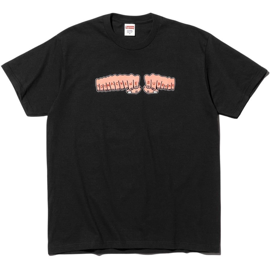 Details on Supreme Toy Machine Fist Tee  from spring summer
                                                    2024 (Price is $44)