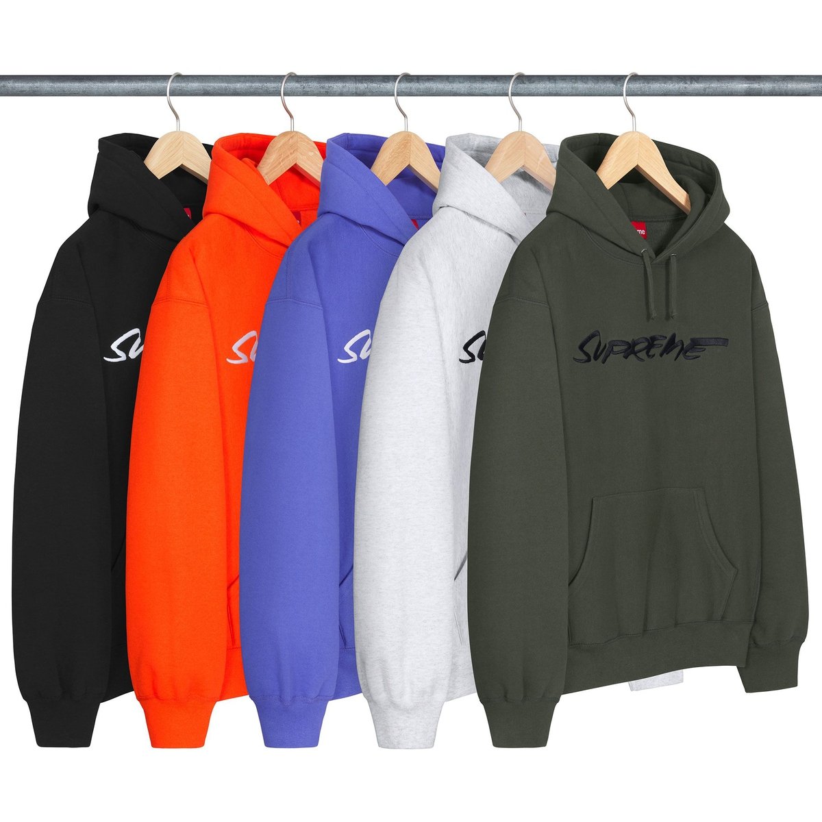 Details on Futura Hooded Sweatshirt from spring summer
                                            2024 (Price is $158)