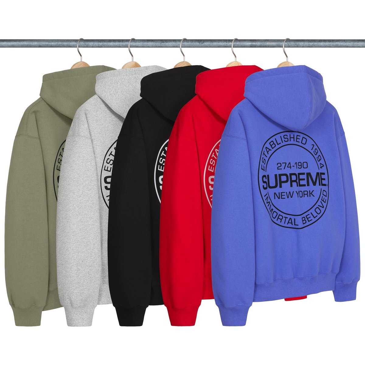 Supreme Immortal Hooded Sweatshirt releasing on Week 8 for spring summer 2024