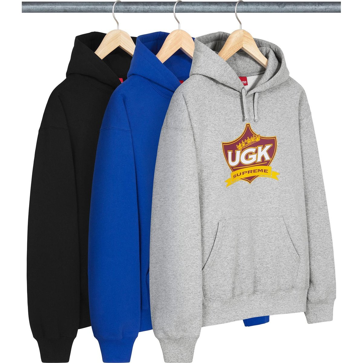 Details on UGK Hooded Sweatshirt from spring summer
                                            2024 (Price is $178)