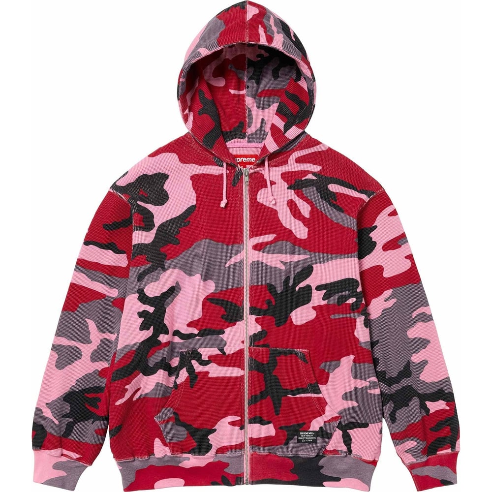 Details on Hooded Zip Up Thermal  from spring summer
                                                    2024 (Price is $128)