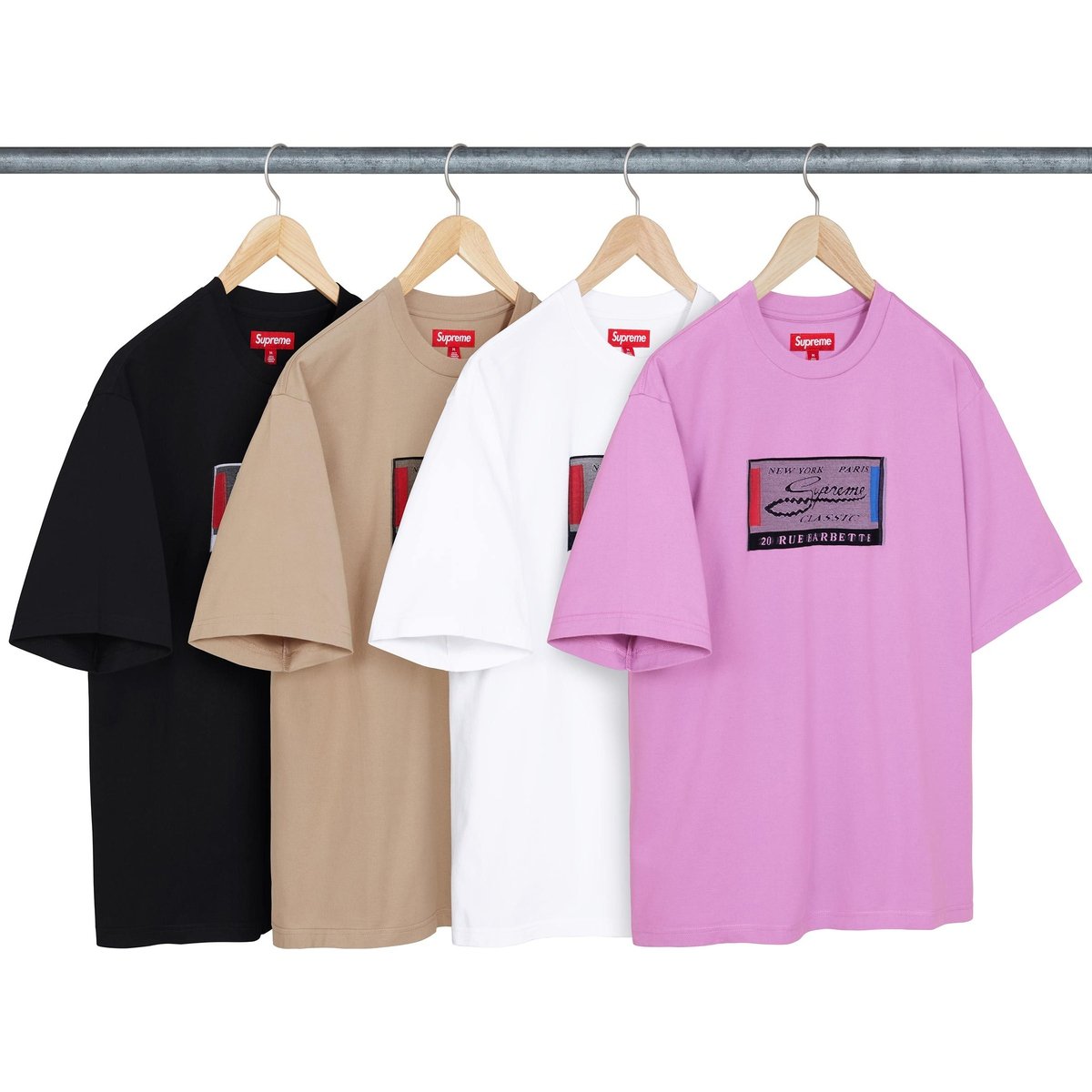 Supreme Intarsia Label S S Top releasing on Week 17 for spring summer 2024