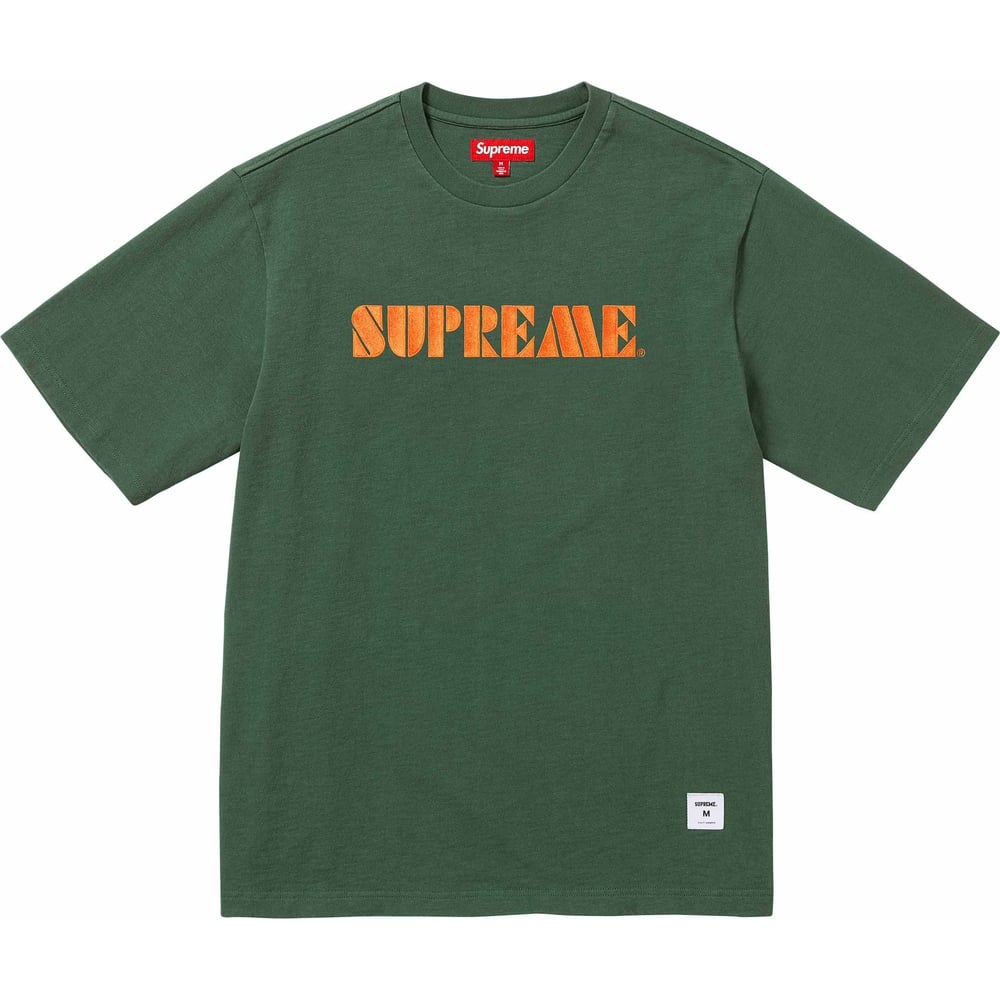 Stencil Embroidered S S Top - spring summer 2024 - Supreme