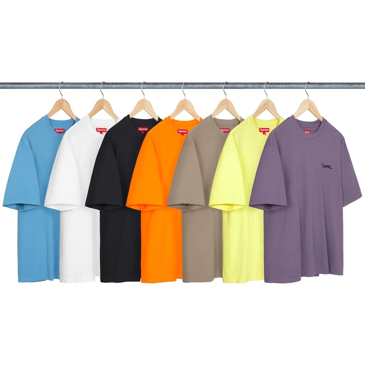 Supreme Washed Tag S S Top released during spring summer 24 season