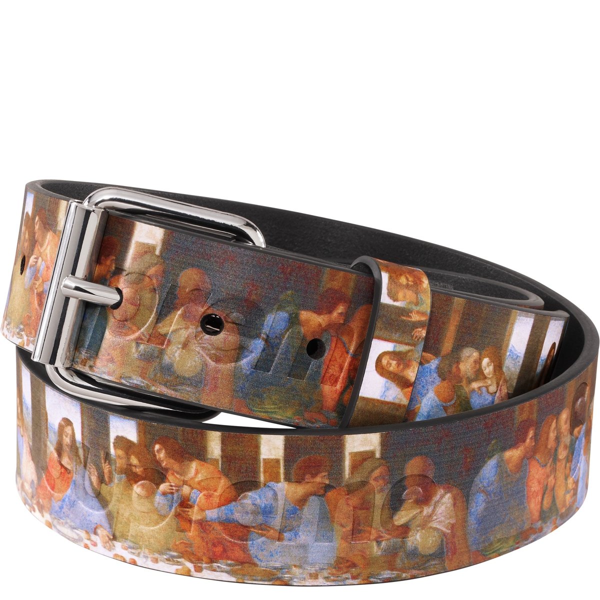 Supreme Last Supper Leather Belt for spring summer 25 season