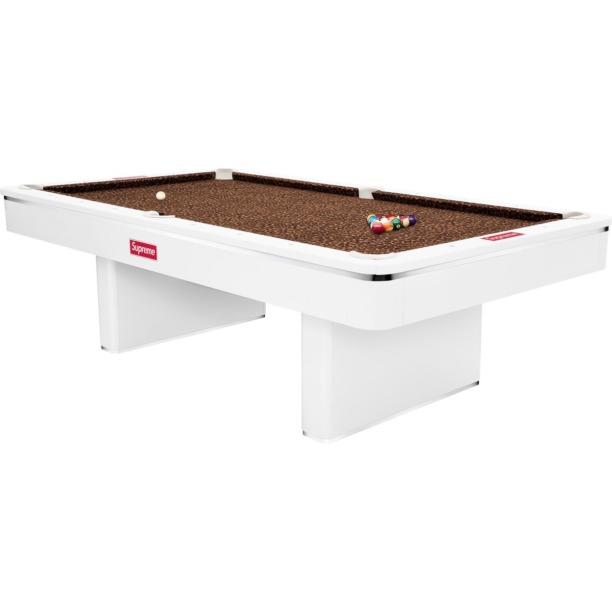 Details on Supreme Golden West Pool Table Brown from spring summer
                                                    2025 (Price is $14998)