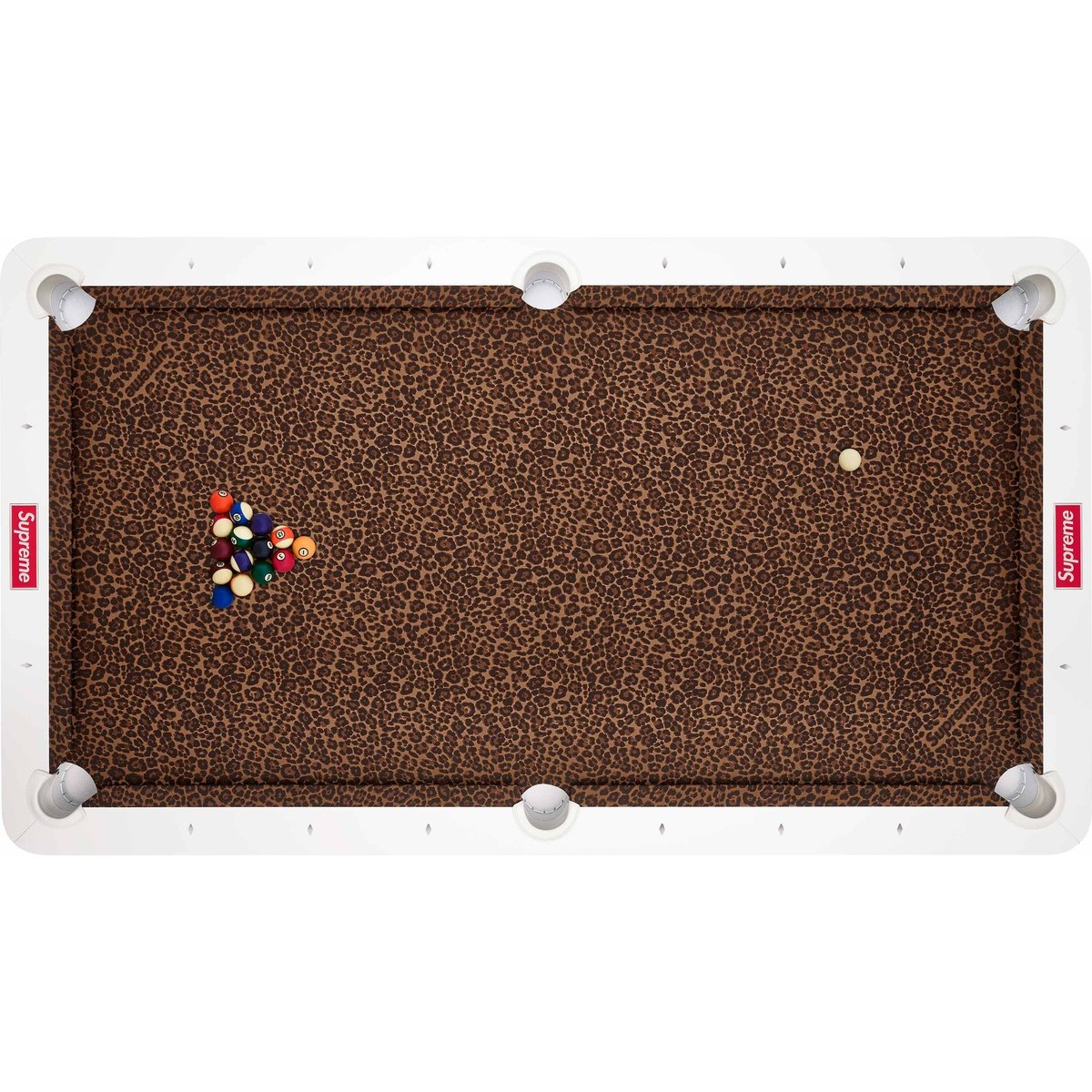 Details on Supreme Golden West Pool Table Brown from spring summer
                                                    2025 (Price is $14998)