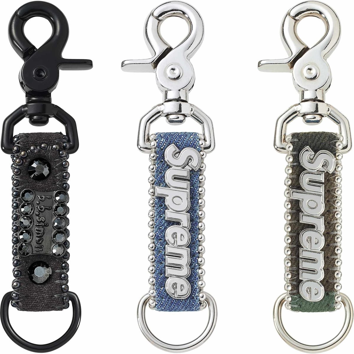 Supreme Supreme b.b. Simon Denim Keychain for spring summer 25 season