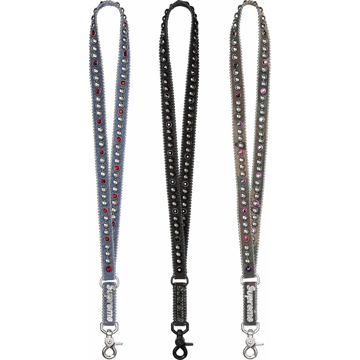 Supreme Supreme b.b. Simon Denim Lanyard for spring summer 25 season