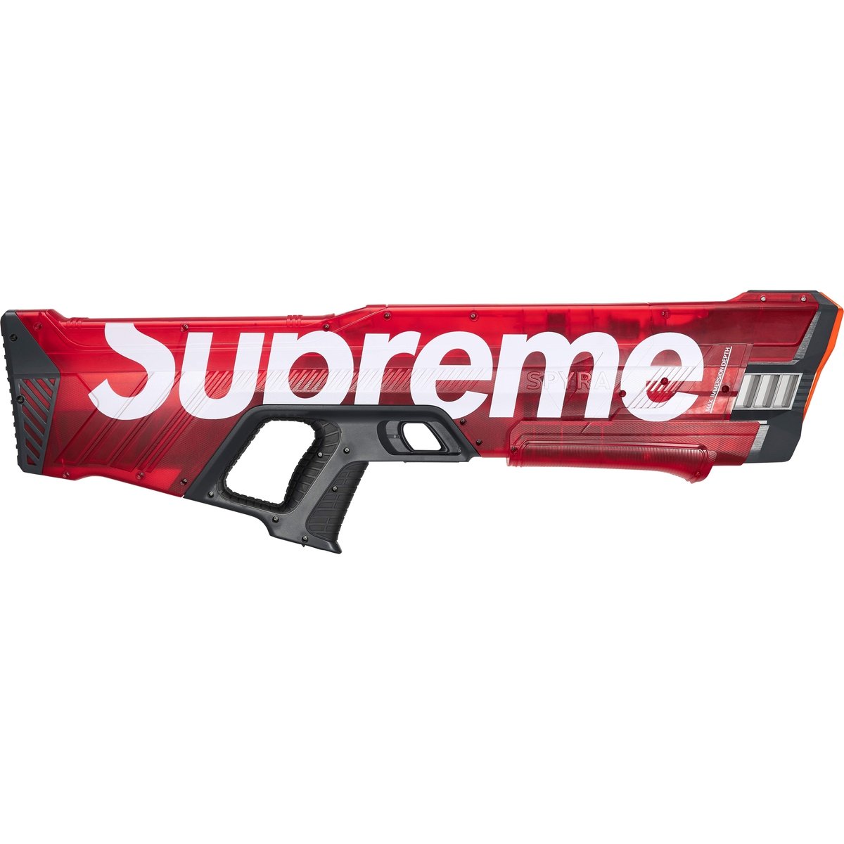 Details on Supreme SpyraThree Water Blaster Clear Red from spring summer
                                                    2025