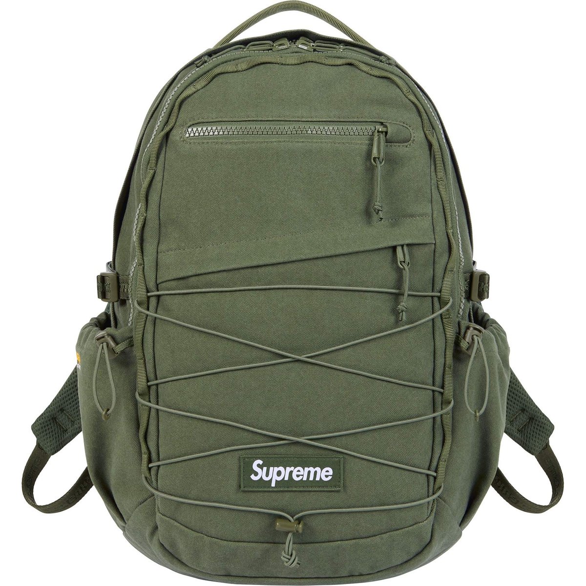 Details on Backpack Olive from spring summer
                                                    2025 (Price is $158)