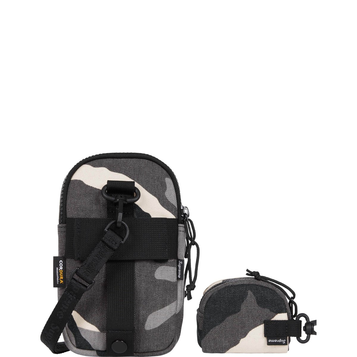 Details on Camera Bag + Mini Pouch Snow Camo from spring summer
                                                    2025 (Price is $58)