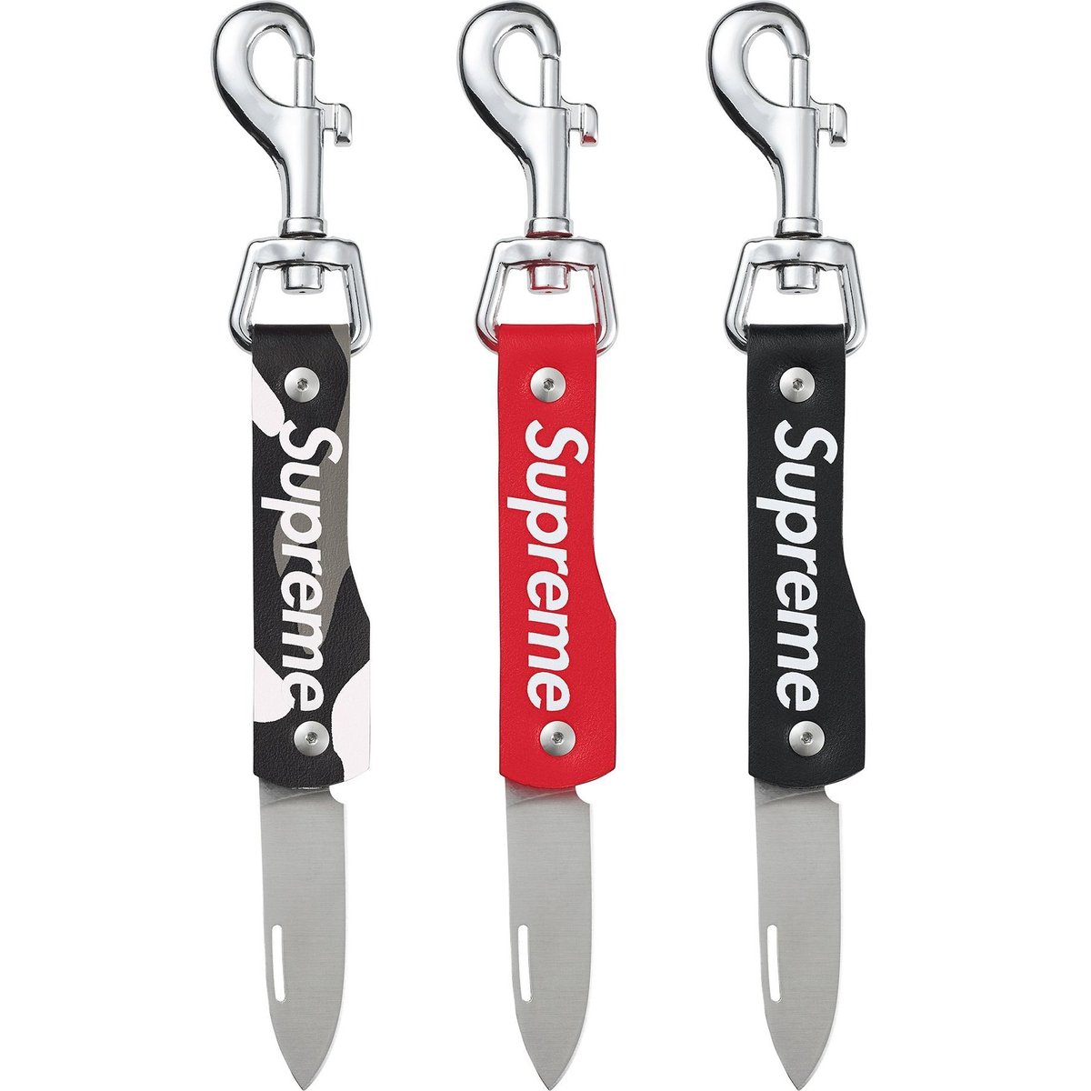 Supreme Leather Clip Knife for spring summer 25 season