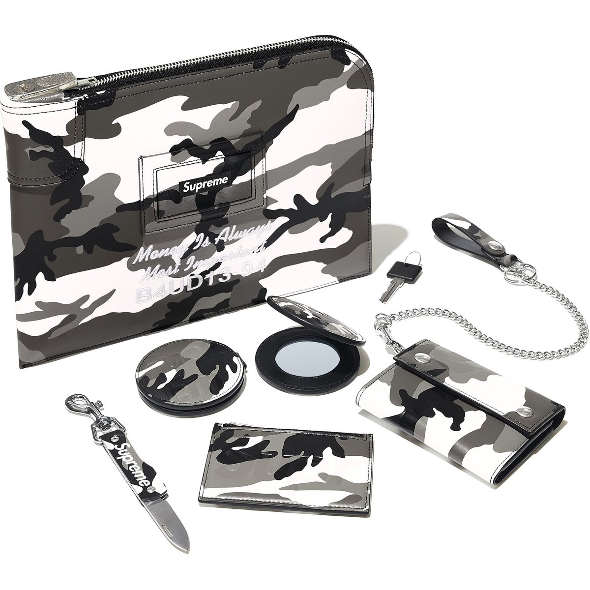 Details on Leather Goods Leather Goods Group - Snow Camo from spring summer
                                                    2025