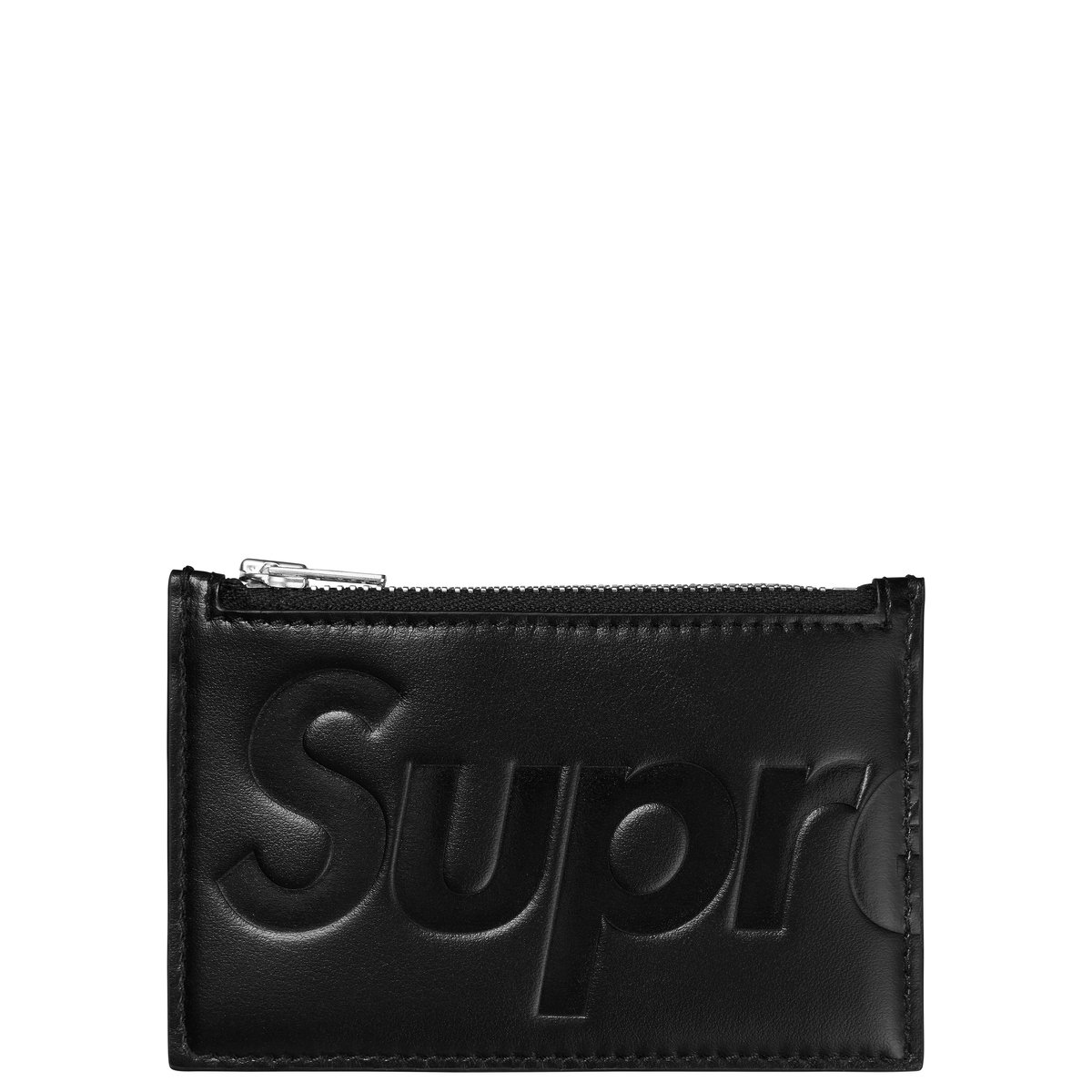 Details on Leather Zip Card Holder Black from spring summer
                                                    2025