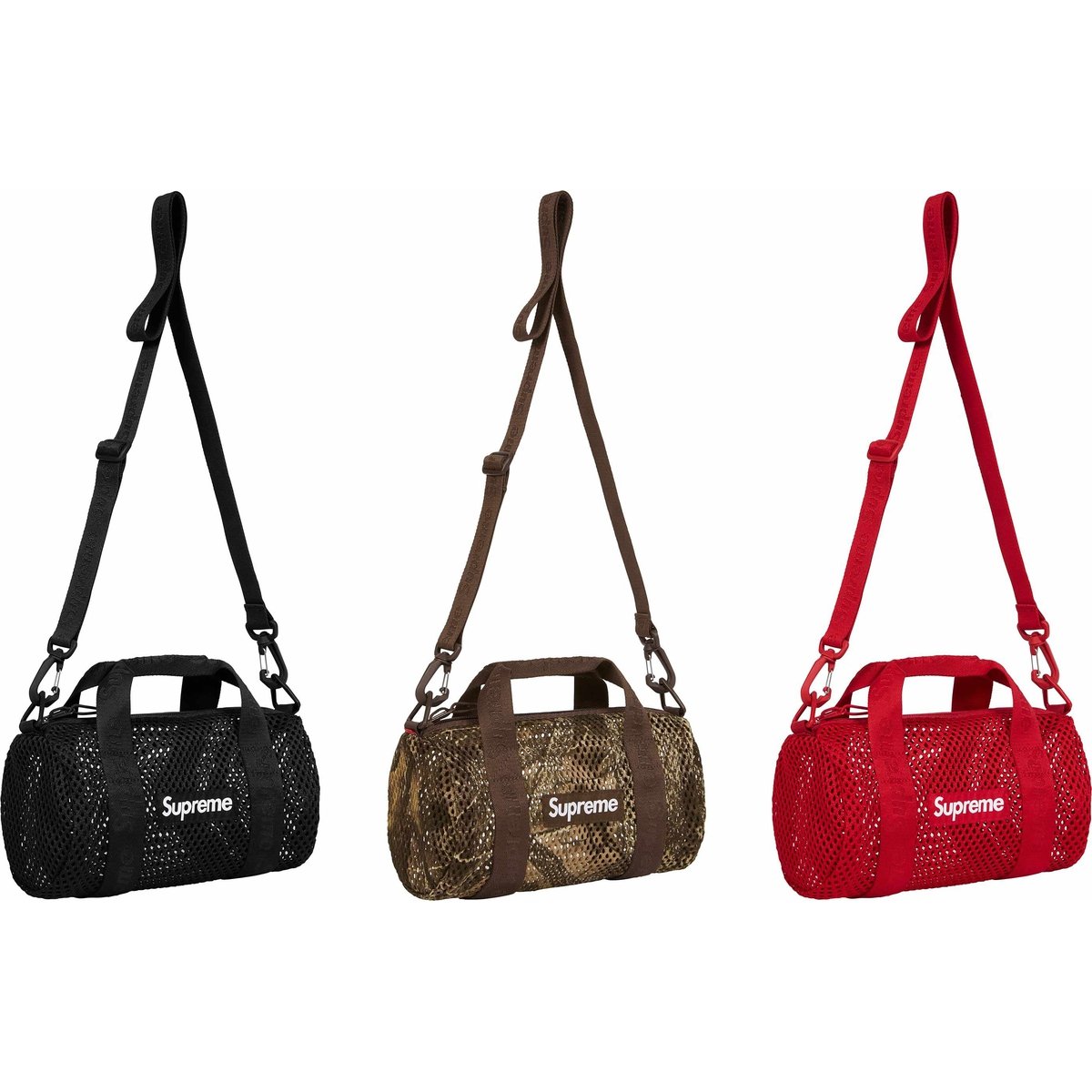 Supreme Mesh Mini Duffle Bag for spring summer 25 season