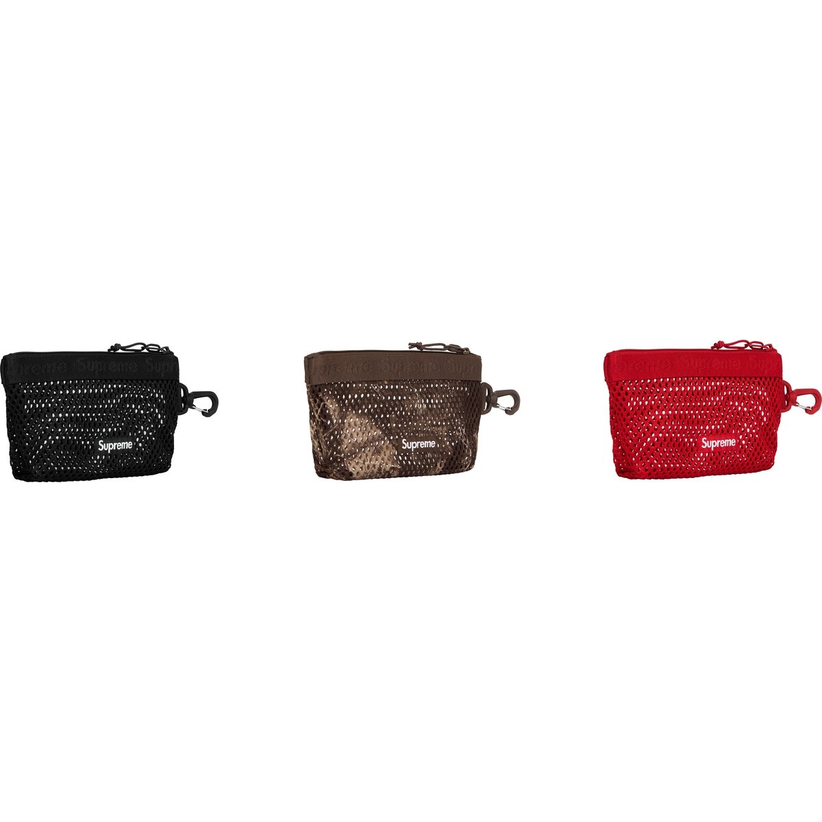 Supreme Mesh Mini Pouch for spring summer 25 season