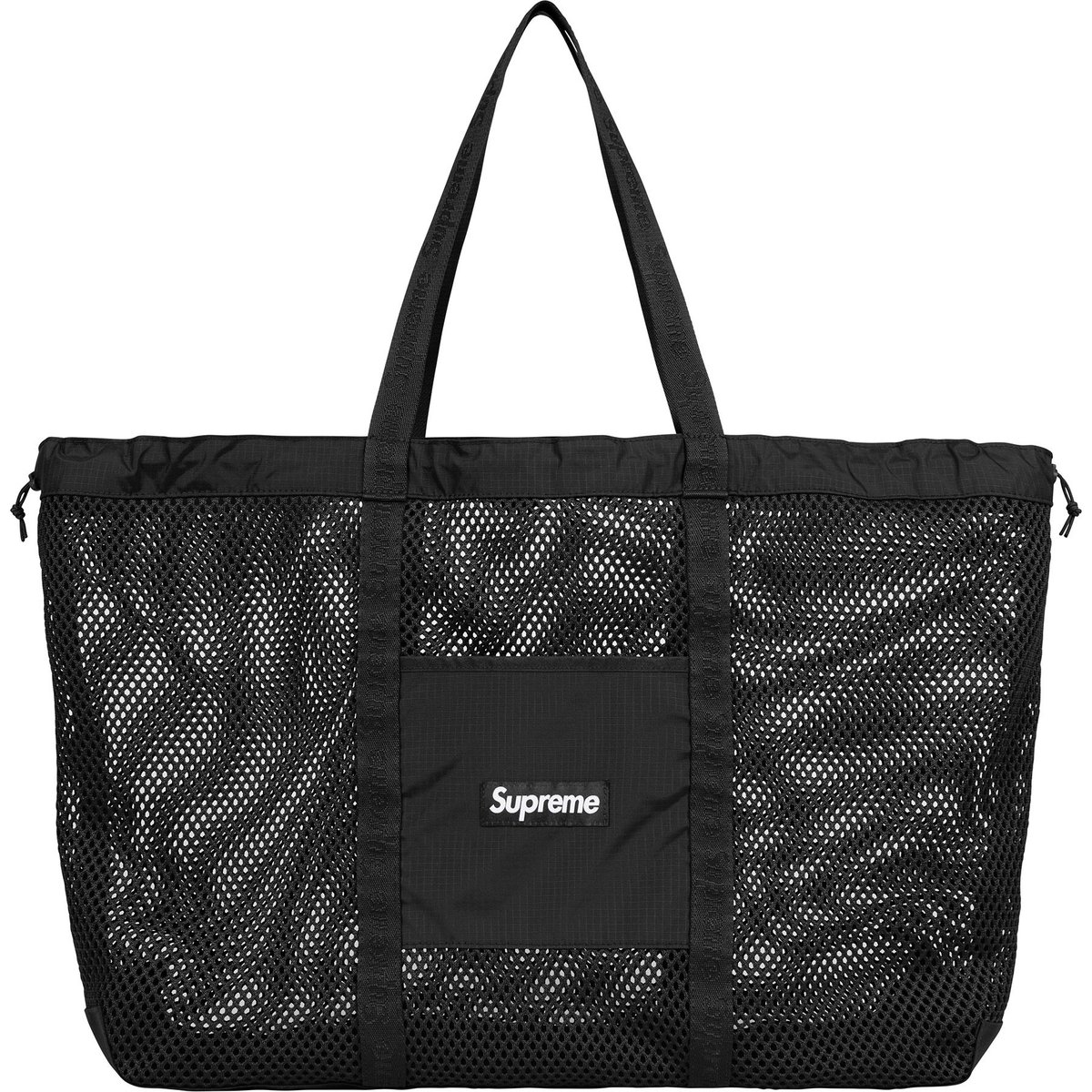 Details on Mesh Tote Bag Black from spring summer
                                                    2025