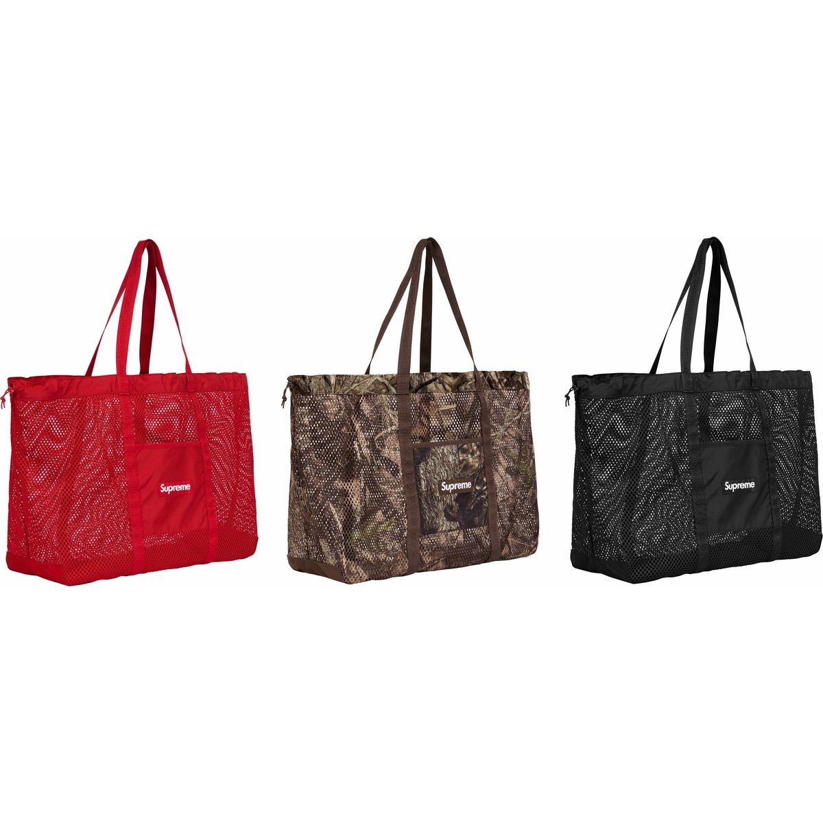 Supreme Mesh Tote Bag for spring summer 25 season